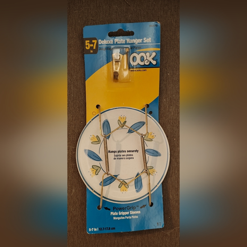 OOK 5"-7"  Deluxe Plate Hanger Set - Professional Hanger - NEW
